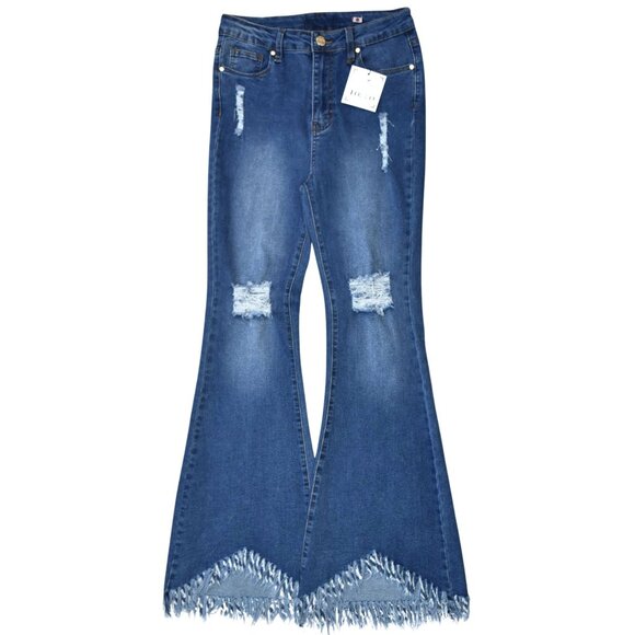 Distress Bell-Bottom - Picture 4 of 7